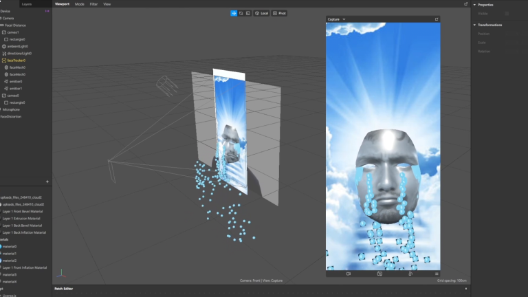 Metaverse Heaven – Instagram AR Filter